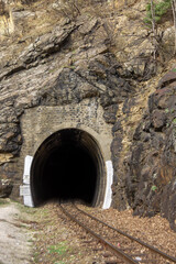 Fototapeta na wymiar tunnel in the mountains