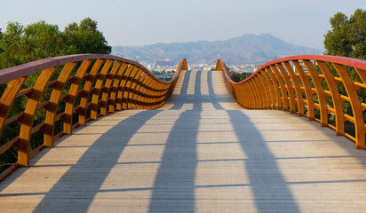 PUENTE EN LA DESEMBOCADURA DEL GUADALHORCE