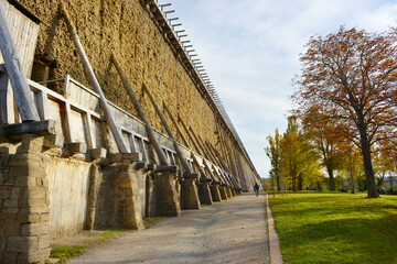 Bad Kösen, Germany, Graduation tower spa construction open air beautiful park