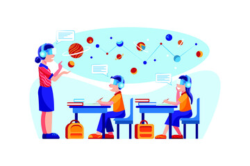 Learning astronomy using VR