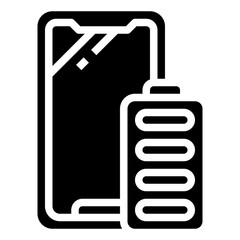 SMARTPHONE glyph icon,linear,outline,graphic,illustration
