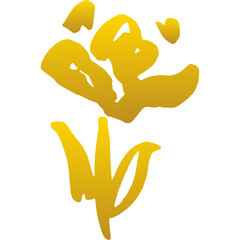 Rose Flower Hand Drawn