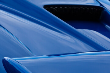 Abstract Minimalist Detail on a Supercar