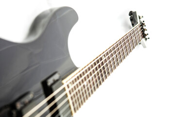 Detail of a Heavy Metal Rock Guitar