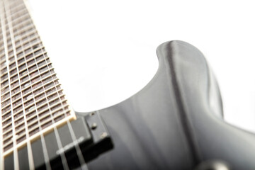 Detail of a Heavy Metal Rock Guitar