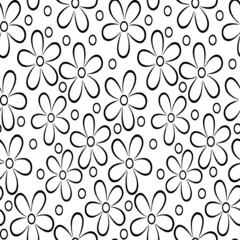Fototapeta premium Monotone blue and grey of silhouette tropical foliage and fill in stripe leaves in colorful mood seamless pattern in vector for fashion fabric and all prints