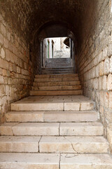 Sibenik,Croatia; - september 5 2021 : picturesque city centre