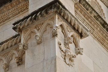 Sibenik,Croatia; - september 5 2021 : Saint James cathedral