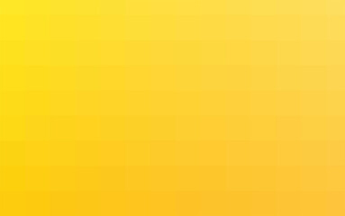 Geometric texture from yellow squares. Yellow gradient background. A backing of mosaic squares. Abstract pixel yellow backdrop, space for your design or text. Eps10. Vector illustration