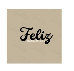 Feliz dia de la madre hand lettering translation from spanish happy mothers day vector