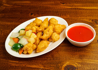 Sweet and sour chicken 