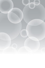 ふわふわシャボン玉　泡　輝く光のエフェクト　漫画の背景素材イラストＢ　カラースクリーントーン
