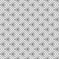 Repeated rhombuses, kites, diamonds background. Ethnic wallpaper. Seamless surface pattern design with scales ornament. Ornamental motif. Digital paper for textile print, web designing. Vector art.