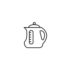 electric kettle icons  symbol vector elements for infographic web
