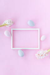 Minimalistic Easter greeting card
