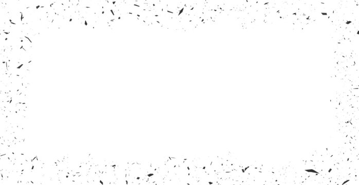 Grunge black lines and dots on a white background - Vector