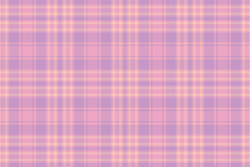 Seamless tartan plaid pattern with texture and pastel color.