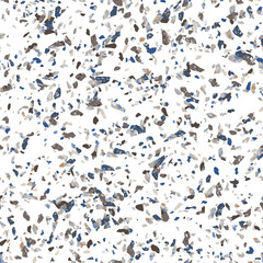 Gray Brown Terrazzo Stone Texture Seamless Pattern Design Background
