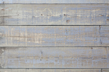Close up of old weathered wood planks. Flat lay, horizontal, rustic, wooden boards.