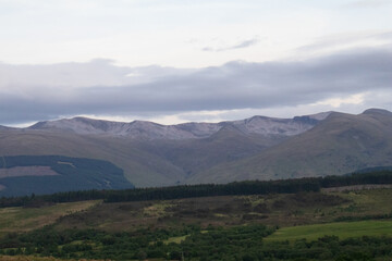 landscape with clouds