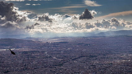 Bogotá City landscape