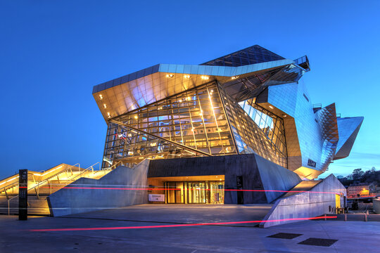 Musée des Confluences, Lyon, France - built in 2014 in deconstructivist architectural style by  Coop Himmelb(l)au