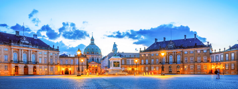 Amalienborg, Kopenhagen, D&auml;nemark 
