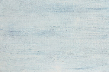 abstract light creative background - rough linen canvas unevenly covered with white primer. Toning,...