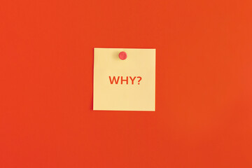 Mock up sticky notes on red background. Business concept, strategy, planning