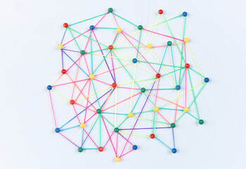 Linking entities, Blockchain, social media, Communications Network, The connection between the two...