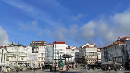 Fototapeta premium Centro histórico de Betanzos, Galicia