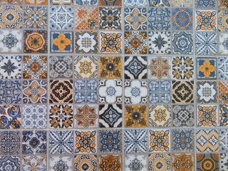 traditional mexican tile mosaic
