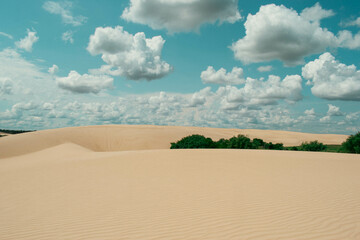 sand dunes and sky Bolivia Santa Cruz