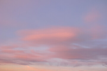 Fototapeta premium Pink Cloud on Vanila Sky