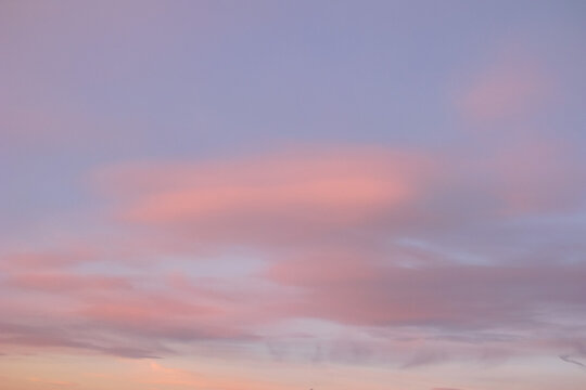 Pink Cloud On Vanila Sky