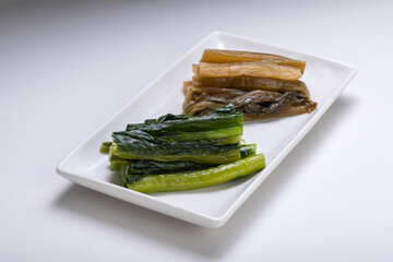 野沢菜の漬物　pickles