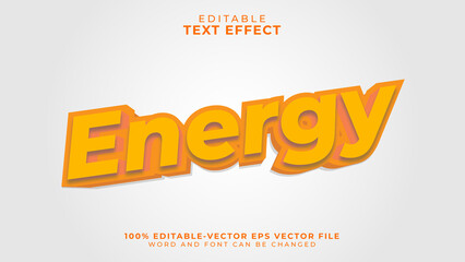Energy-text-effect