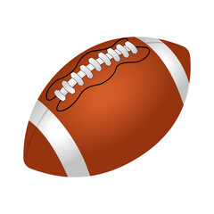 sports American football cartoon vector illustration isolated object © BabyQ
