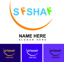 MODERN LOGO VECTOR KIDS EDUCATION TEAMPLATE