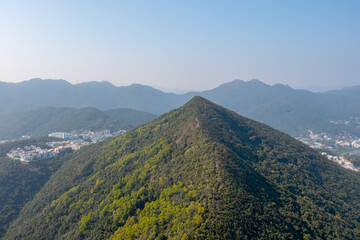 the landscape of the Razor Hill, hong kong  26 Feb 2022