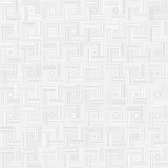 Fototapeta premium The Abstract Grey Geometric Seamless Pattern, Background