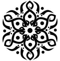 Abstract Floral Ornament