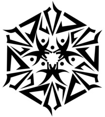 Abstract Floral Ornament
