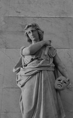 Naklejka premium statue of a person