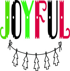 Christmas T-shirt and SVG Design 