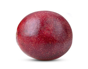 Obraz premium Passion fruit isolated on the white background.