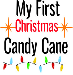 Christmas T-shirt and SVG Design 