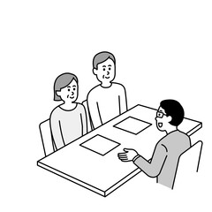 介護師や福祉の人物イラストモノクロまとめ