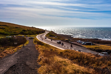 Route c&ocirc;ti&egrave;re du cap la Houssaye, Saint-Paul, &icirc;le de la R&eacute;union 