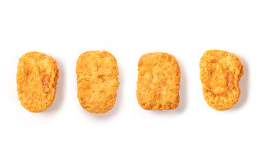 Nugget isolated on white background.
